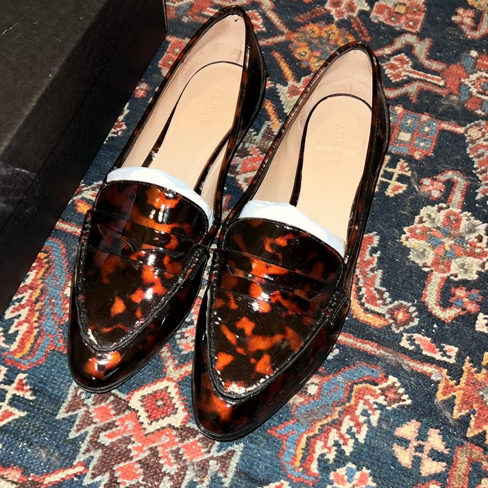 J. Crew Tortoiseshell Flats